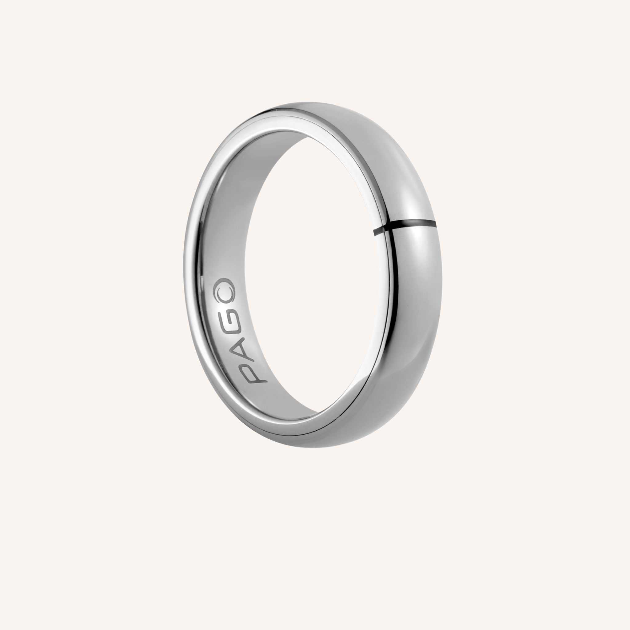 PAGO Slim Plata Brillante