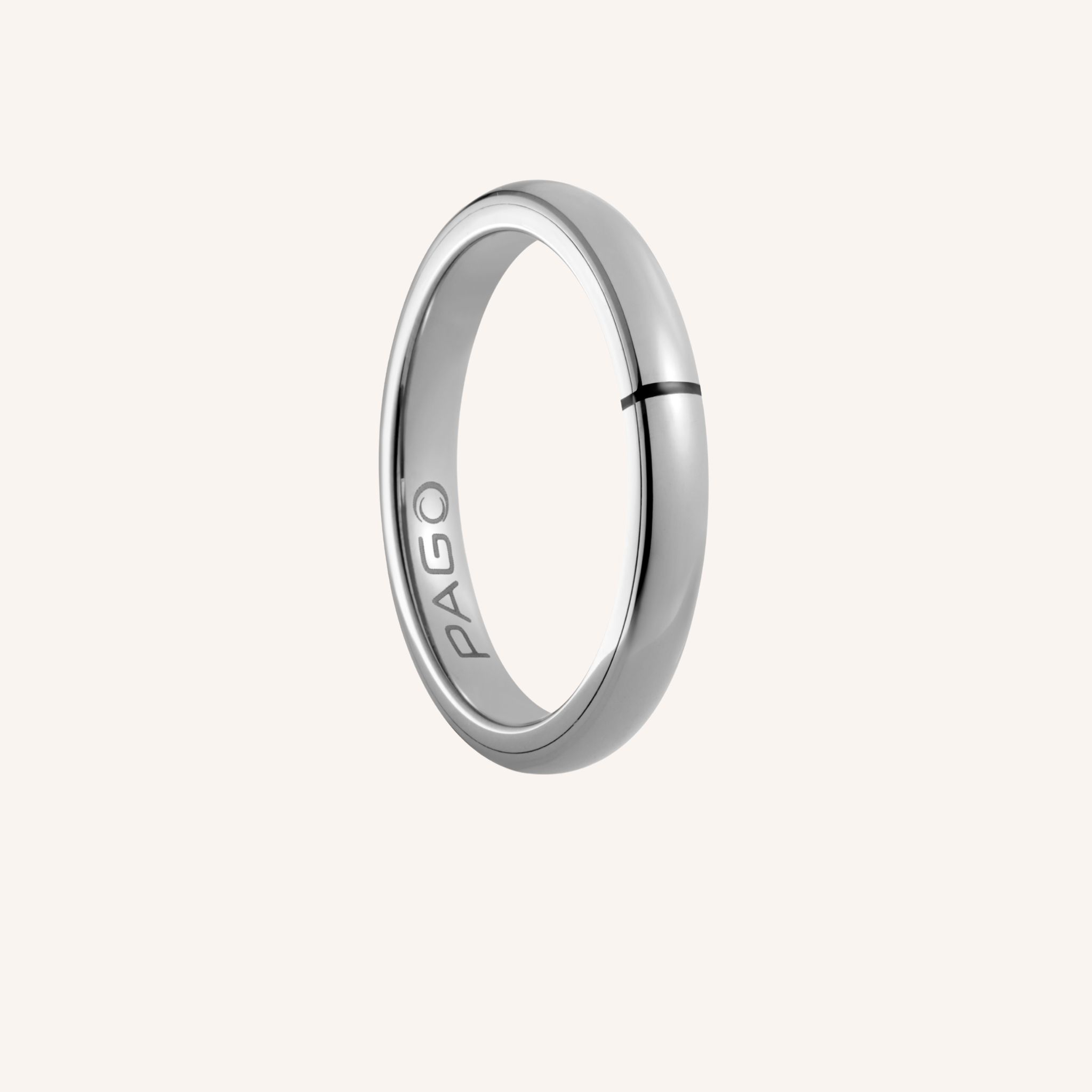 PAGO Ultra Slim Plata Brillante