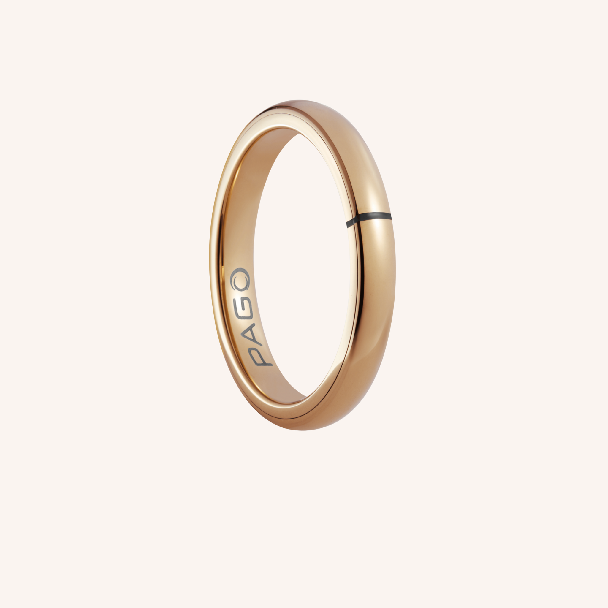 PAGO Ultra Slim Oro Rosa Brillante