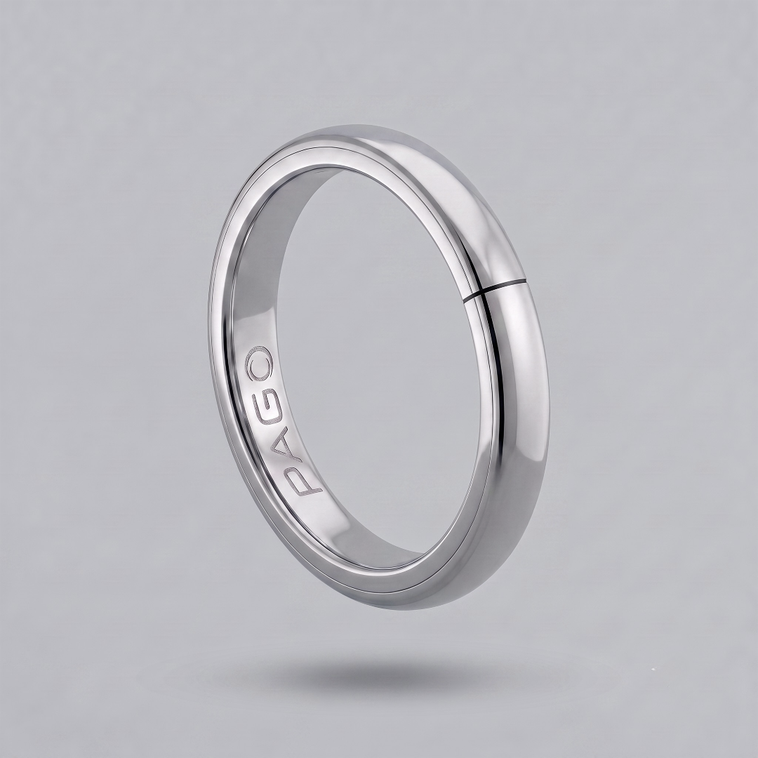 Ultra Slim Silver Shiny PAGO